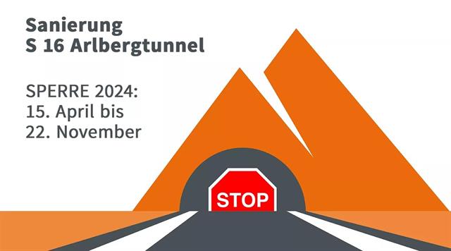 Arlbergtunnel Sperre 2024 Infoscreen